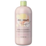 Szampony do włosów - Inebrya Ice Cream Frequent Refreshing, odświeżający szampon do włosów, miętowy, 1000ml - miniaturka - grafika 1