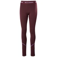 Spodnie sportowe damskie - Helly Hansen, Lifa Merino Midweight Pant, spodnie, damskie, czerwony - miniaturka - grafika 1
