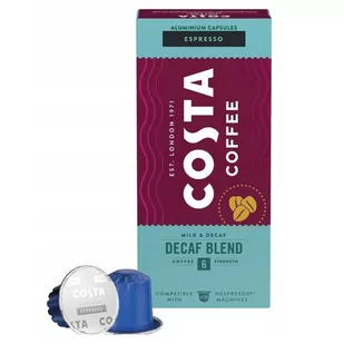 Costa Bezkofeinowe Kapsułki Coffee Decaf Blend, Kompatybilne Z Nespresso Espresso 7 - Kawa w kapsułkach i saszetkach - miniaturka - grafika 1