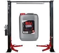 Podnośniki - Podnośnik dwukolumnowy samochodowy 4T REDATS L-250 półautomatyczny + Olej gratis - miniaturka - grafika 1