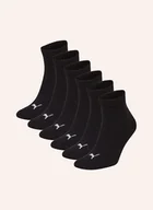 Skarpetki damskie - Puma Skarpety Quarter Plain, 6 Par schwarz - miniaturka - grafika 1