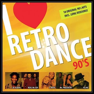 różni wykonawcy I love retro dance 90's, CD różni wykonawcy - Disco - miniaturka - grafika 1