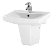 Umywalki - Cersanit Carina 1-otworowa 50 - miniaturka - grafika 1