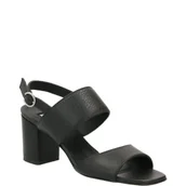 Sandały damskie - Liu Jo Skórzane sandały na słupku CLARA 2 - miniaturka - grafika 1