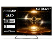 Telewizory - Sharp 50JP7765E 50" QLED Mini LED 4K Google TV Dolby Vision Dolby Atmos HDMI 2.1 - miniaturka - grafika 1