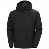 Kurtki męskie - Kurtka męska Helly Hansen Vancouver Rain Jacket Rozmiar: L / Kolor: czarny - miniaturka - grafika 1