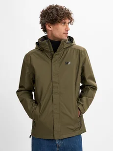 Helly Hansen Męskie kurtki przejściowe Mężczyźni Sztuczne włókno zielony jednolity, S - Kurtki męskie - miniaturka - grafika 1