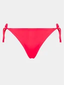 Stroje kąpielowe - Calvin Klein Swimwear Dół od bikini KW0KW02508 Czerwony - miniaturka - grafika 1