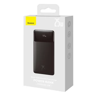 Powerbank Baseus Bipow, 20000mAh, 2x USB, USB-C, 25W (czarny) - Powerbanki - miniaturka - grafika 10
