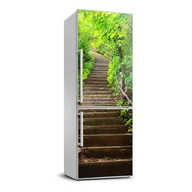 Naklejki na ścianę - Naklejka Tapeta na lodówkę Schody do lasu 70x190, Tulup - miniaturka - grafika 1