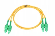 Kable światłowodowe - EXTRALINK PATCHCORD SC/APC-SC/APC SM G.652D DUPLEX 20M - miniaturka - grafika 1