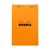 Notesy i bloczki - Blok Rhodia N°14 11x17 cm, kratka, pomarańczowy - miniaturka - grafika 1