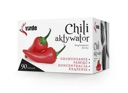 Virde CHILI AKTYWATOR, 90 tabletek Wysyłka kurierem tylko 10,99 zł - Odchudzanie i oczyszczanie - miniaturka - grafika 1