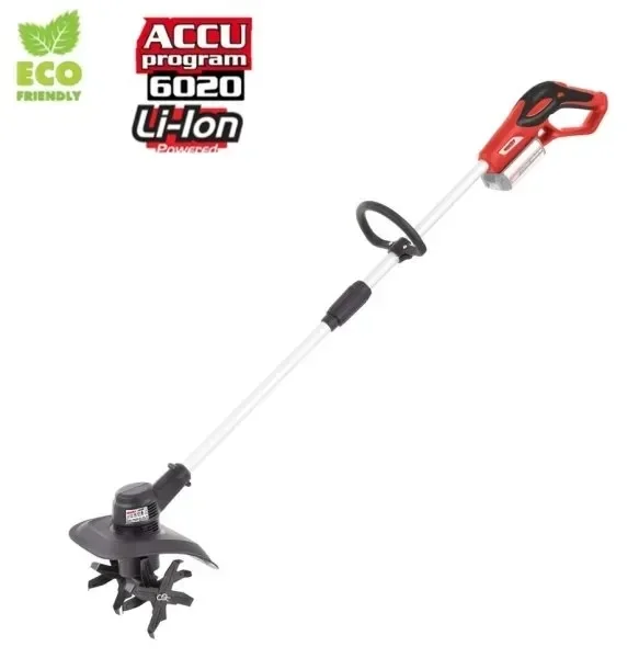 Glebogryzarka akumulatorowa 20cm 3,4kg noże uprawowe hecht7025