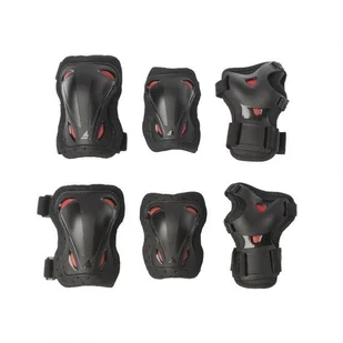 Rollerblade Skate Gear Junior 3 Pack Black/Red 3XS 8050459637564 - Ochraniacze - miniaturka - grafika 1