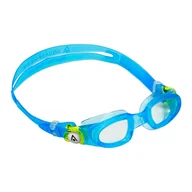 Pływanie - Aqua Sphere Okulary do pływania dla dzieci Moby Kid Clear turquoise/green - miniaturka - grafika 1
