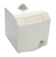 Gniazdka elektryczne - Gniazdo nadtynkowe przelotowe zabudowane seria Design 16A 3P+Z+N 400V IP44 - miniaturka - grafika 1