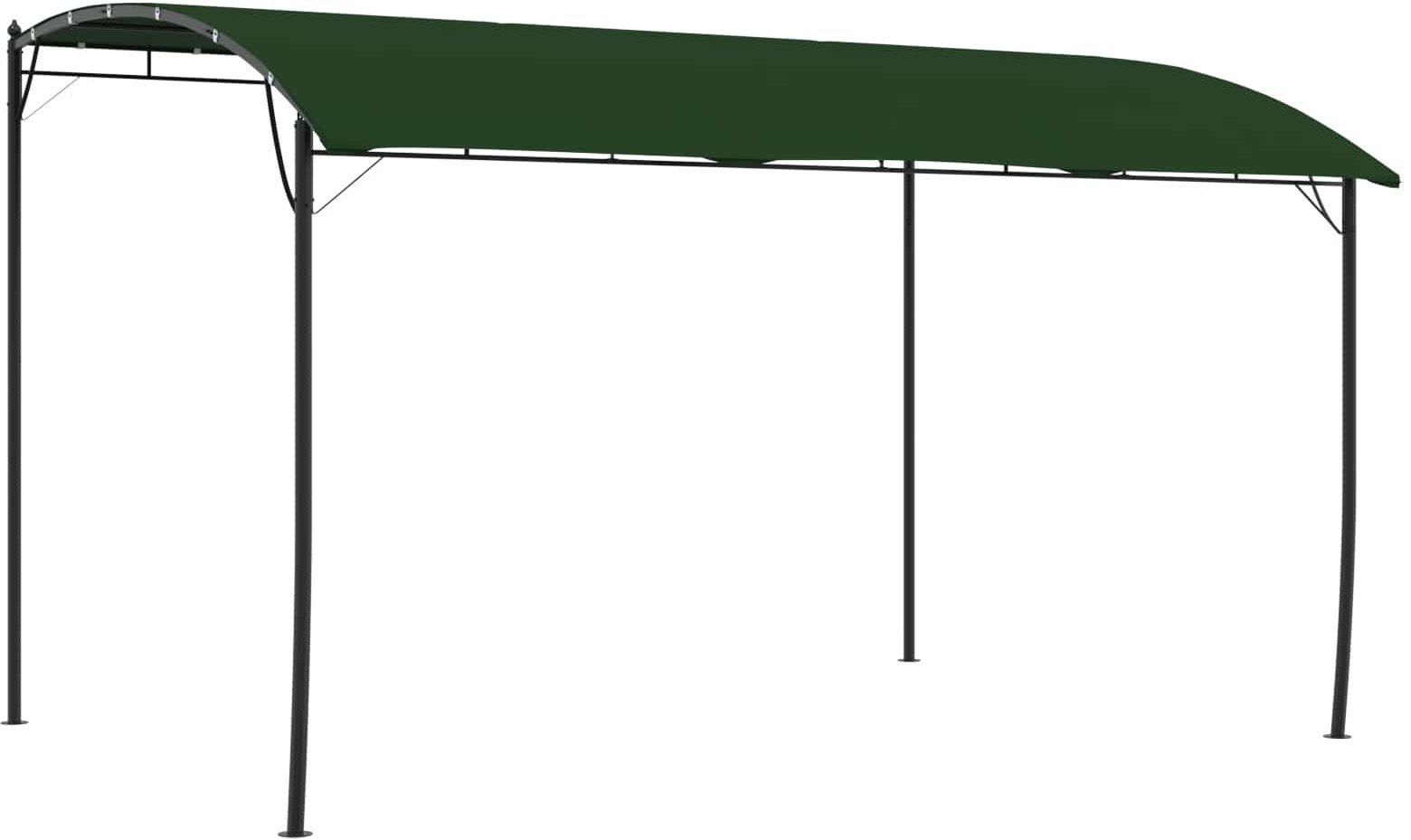 vidaXL Altana 4 x 3 x 2,55 m zielony Tkanina i aluminium 180