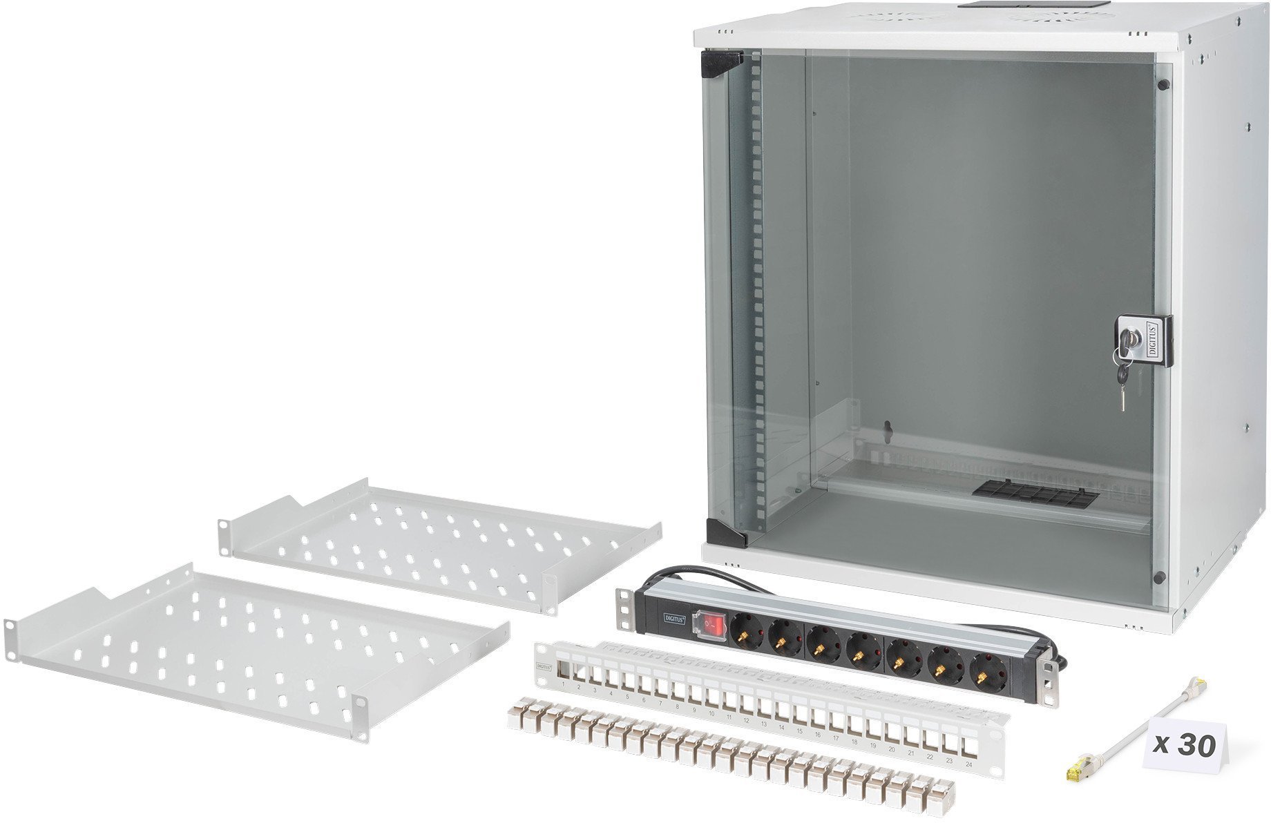 DIGITUS Netzwerk-Set 483 mm 19