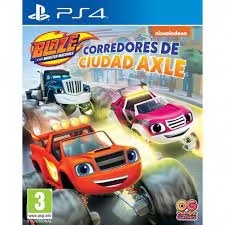 Blaze i Mega Maszyny Wyścigówki ze Zderzakowa GRA PS4 - Gry PlayStation 4 - miniaturka - grafika 1