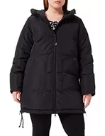 Kurtki damskie - VERO MODA Kurtka damska z kapturem, czarny, M - miniaturka - grafika 1