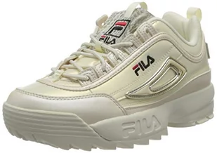 FILA Disruptor Nylon WMN damskie sneakersy, beżowy - Marshmallow - 38 EU - Sneakersy damskie - miniaturka - grafika 1