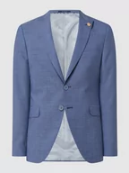 Marynarki męskie - Marynarka na 2 guziki z wełny - miniaturka - grafika 1