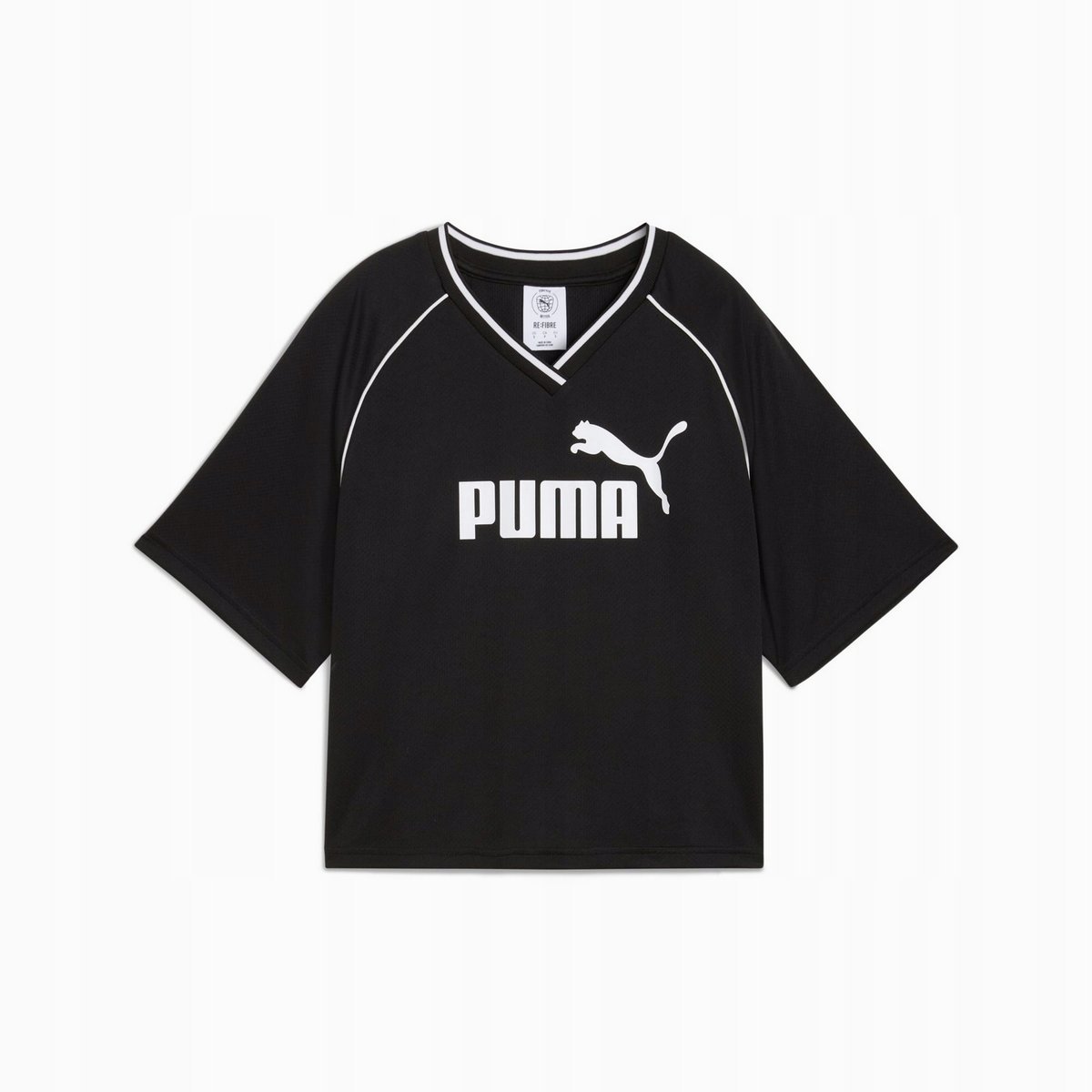 Puma Koszulka Ess Relaxed Cropped Football Jersey 68811401 R S