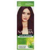 Farby do włosów i szampony koloryzujące - Joanna Naturia Color 233-głęboki burgund - miniaturka - grafika 1