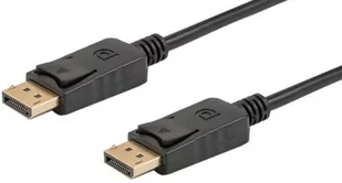 Elmak Kabel DisplayPort M - DisplayPort M, wersja 1.2, 4K, pozłacane końcówki, 2m SAVIO CL-136 SAVIO CL-136 - Kable komputerowe i do monitorów - miniaturka - grafika 3