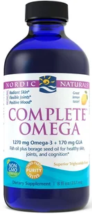 Omega Pharma Nordic Naturals Complete 237 ml Nordic Naturals 78F5-927A0 - Witaminy i minerały - miniaturka - grafika 1