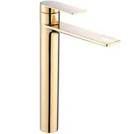 Baterie umywalkowe - Rea B9983 Storm Gold Bateria umywalkowa wysoka - miniaturka - grafika 1