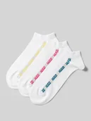 Skarpetki męskie - Skarpety do sneakersów z mieszanki bawełny model '3P AS SIDE TAPE CC' - miniaturka - grafika 1