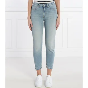 Tommy Hilfiger Jeansy | Slim Fit - Spodnie sportowe damskie - miniaturka - grafika 1