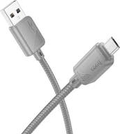 Kable USB - Kabel USB A do Micro USB Hoco 2,4A 1 m X113 szary - miniaturka - grafika 1