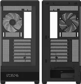 Obudowy komputerowe - Obudowa Aerocool P500B Obudowa komputerowa, Midi-Tower, ATX, Tempered Glass, RGB - czarny ACCM-PN09143.11 - miniaturka - grafika 1