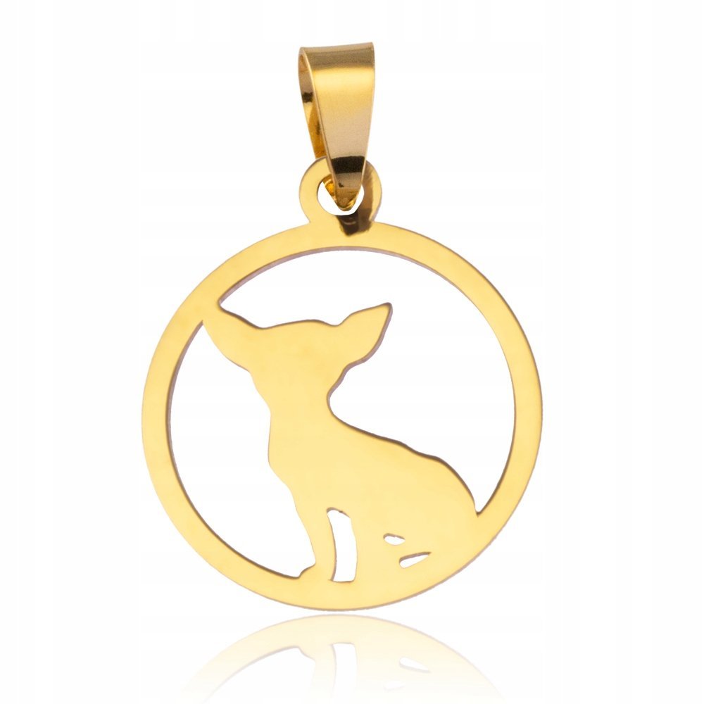 Złota Zawieszka Chihuahua próba 585