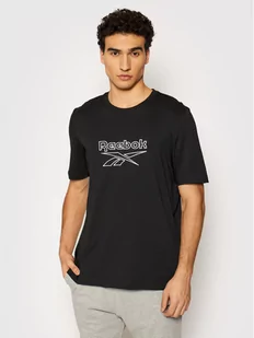 Reebok T-Shirt Classics Vector GU3886 Czarny Oversize - Koszulki męskie - miniaturka - grafika 1