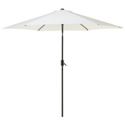 Parasole ogrodowe - Beliani Parasol ogrodowy Varase Jasny Beżowy 270 cm 33537 - miniaturka - grafika 1