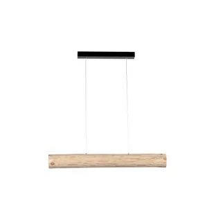 Spotlight Lucas LED lampa wisząca 1-punktowa sosna naturalna/czarny 69460104 69460104 - Lampy sufitowe - miniaturka - grafika 1