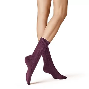 KUNERT Damskie zimowe skarpety z dzianiny, bordowy, 39-42 EU - Skarpetki damskie - miniaturka - grafika 1