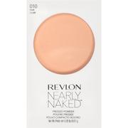 Pudry do twarzy - Revlon Nearly Naked Pressed Powder, puder prasowany 010 Fair, 8 g - miniaturka - grafika 1