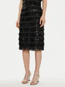 Spódnice - JOOP! Spódnica midi 30044815 Czarny Regular Fit - miniaturka - grafika 1