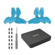 Akcesoria do drona - Zestaw 4 Śmigieł Niebieskich Sunnylife do DJI Neo z Etui - miniaturka - grafika 1