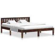 Łóżka - vidaXL Rama łóżka z litego drewna mango, 160 cm - miniaturka - grafika 1
