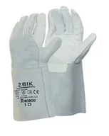 Akcesoria spawalnicze - RĘKAWICE SPAWALNICZE LICOWO-DWOINOWE ŻBIK - miniaturka - grafika 1