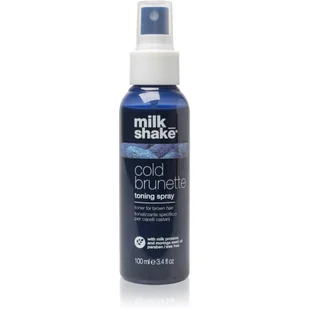 Milk Shake Cold Brunette Toning Spray spray szampon neutralizujący rude odcienie 100 ml - Szampony do włosów - miniaturka - grafika 1