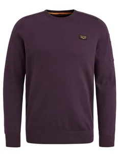 PME Legend Sweter w kolorze ciemnofioletowym - Swetry męskie - miniaturka - grafika 1