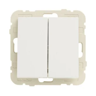 Efapel Włącznik krzyżowy LOGUS 90 Biały - Wyłączniki światła i elektryczne - miniaturka - grafika 1