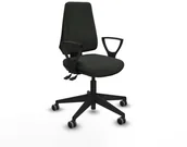 Fotele i krzesła biurowe - Krzesło Biurowe Piqueras y Crespo BFN066G Czarny - miniaturka - grafika 1